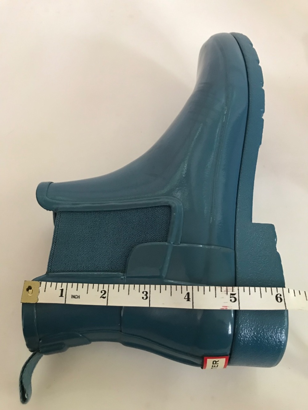 HUNTER Chelsea Rain Boots Blue Women’s Size 10 - Picture 13 of 16